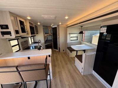 Interior of 2025 Forest River RV Surveyor Legend 260BHLE at Bobby Combs RV Center - Yuma