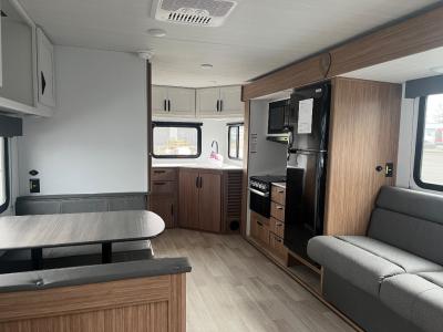 Interior of 2025 Keystone RV Passport Classic 224RKWE