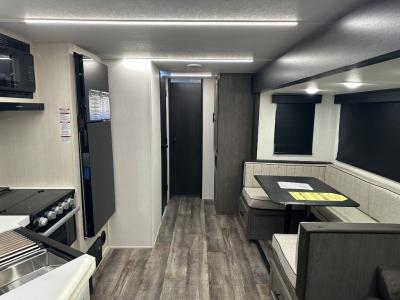 Rear-facing interior of 2025 Forest River RV Cherokee Alpha Wolf 280QBS at Bobby Combs RV Center - Mesa
