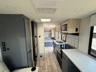 Full-length interior of 2025 Prime Time RV Tracer 170RS at Bobby Combs RV Center - Hayden