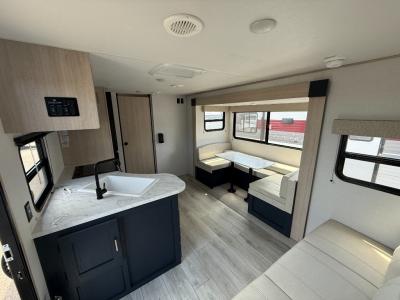 Interior of 2025 Prime Time RV Avenger LE 21RBSLE