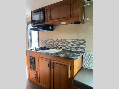 Kitchen in 2017 Starcraft Launch 17FB at Bobby Combs RV Center - Coburg