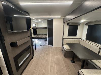 Cozy Rear Bunk Model  2026 Forest River RV Cherokee Alpha Wolf 24TRUNK Travel Trailer