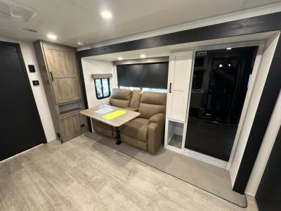 12V Fridge & Theatre Seating in 2026 Puma Tracks 2420RBS by Forest River