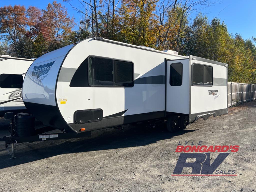 New 2024 Forest River RV Wildwood 22ERAS Travel Trailer at Bongards RV