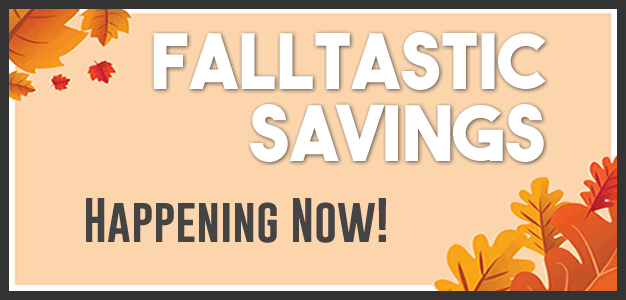 Falltastic Savings Sales Event