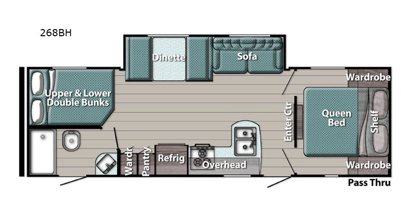 Gulf Stream Floorplan