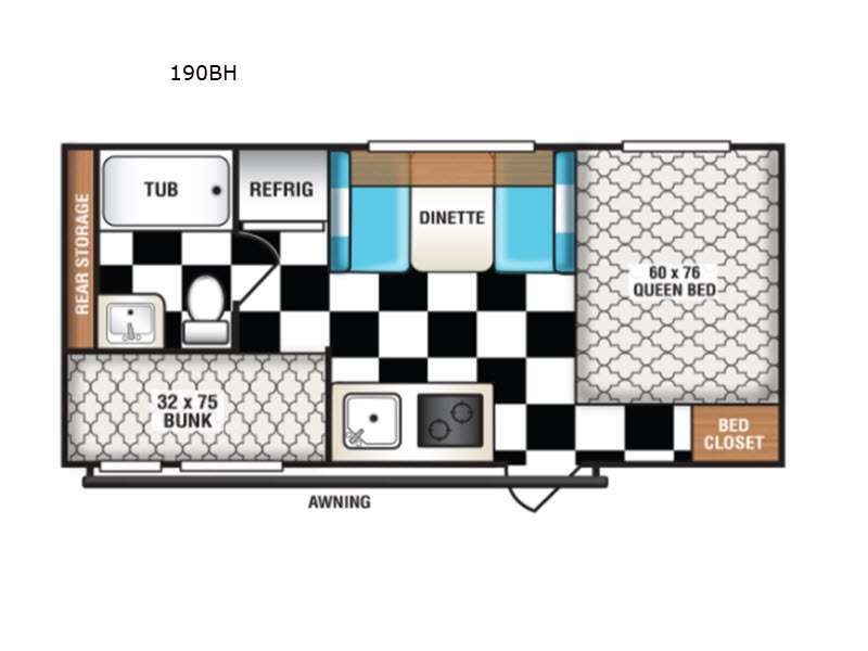 Retro floorplan