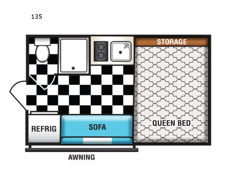 Retro floorplan