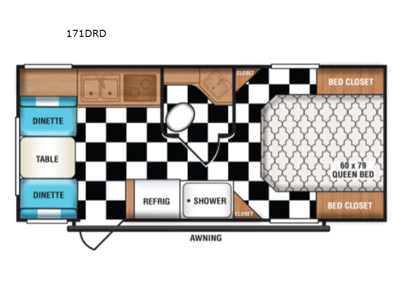 Retro floorplan