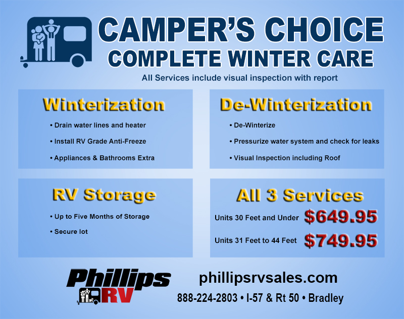 Camper's Choice RV De-Winterization
