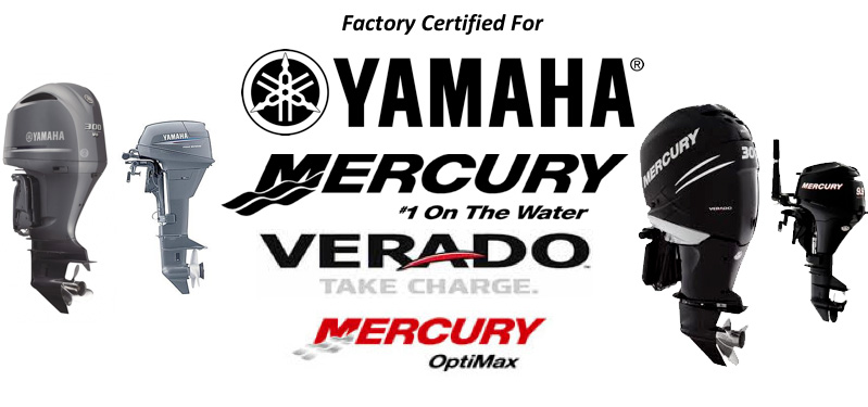 Yamaha, Mercury, and Verado Motor Banner