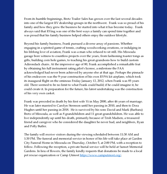 Frank Bretz 2 (Bretz mobile) Frank Bretz 2 (Bretz mobile)