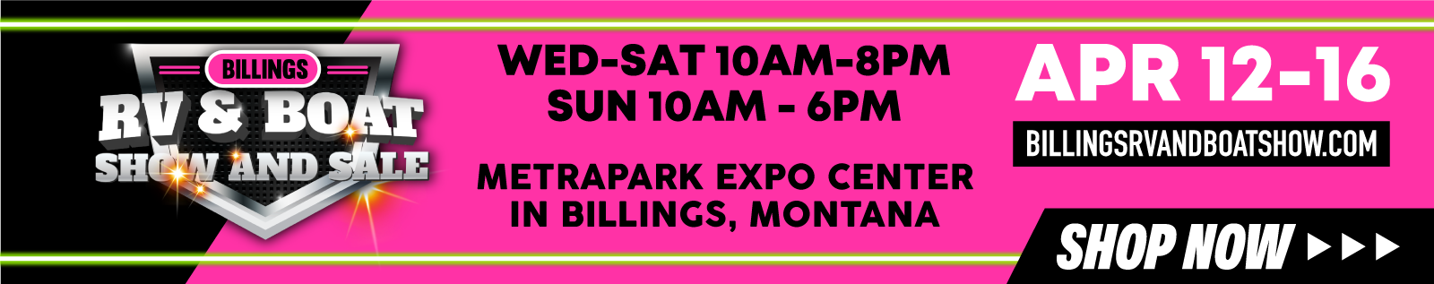 Billings RV & Boat Show and Sale at MetraPark