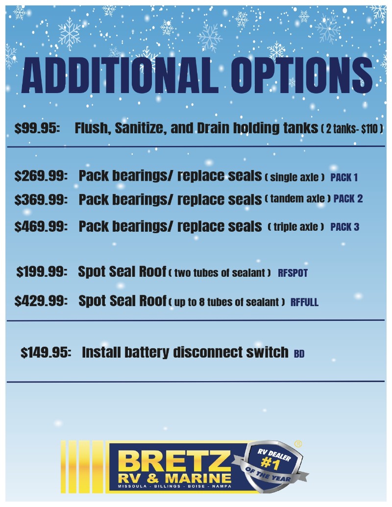 Service Specials Bretz