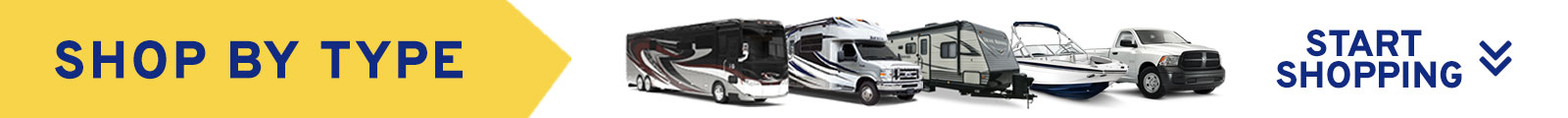 View RV Types Banner