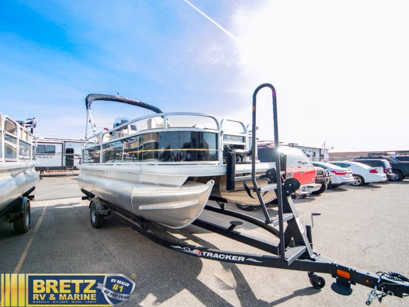 New 2022 Sun Tracker Bass Buggy 16 XLS Pontoon at Bretz RV & Marine, Nampa, ID