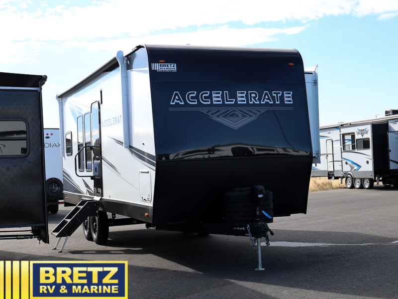 New 2026 KZ Accelerate 21A Toy Hauler Travel Trailer at Bretz RV