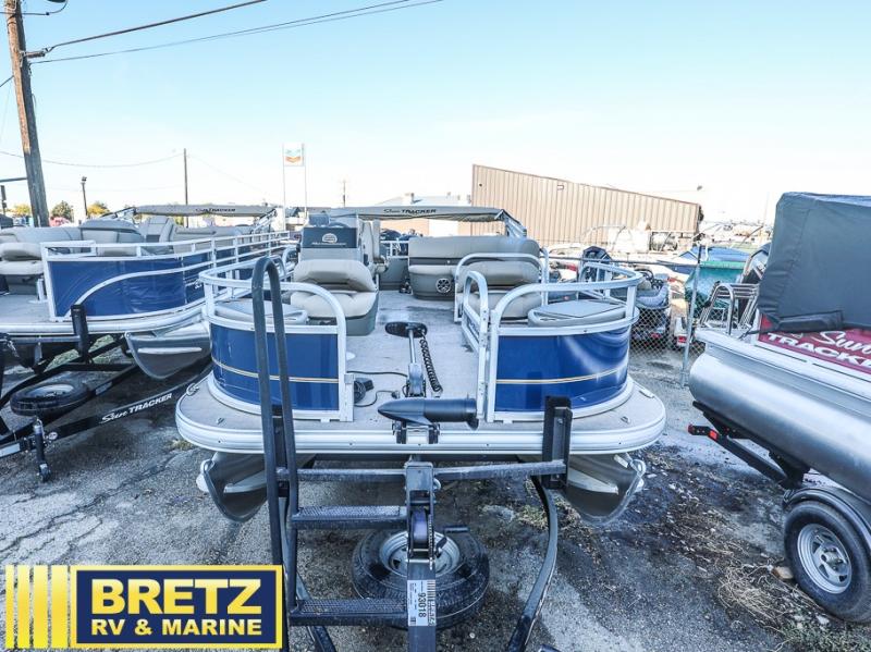 New 2025 Sun Tracker Bass Buggy 18 DLX Pontoon at Bretz RV
