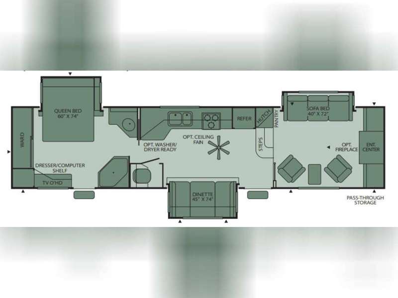Used 2004 Fleetwood RV Terry Quantum 365 FLTS Fifth Wheel at Bretz RV