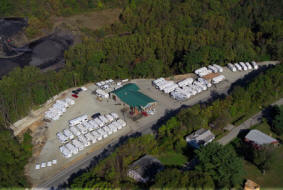 Aerial View of Camper Sales