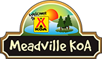 Meadville KOA Logo