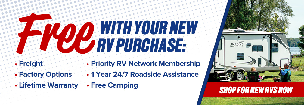 Free with New RV Purchase Banner