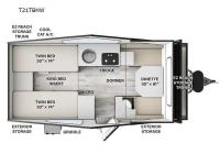 FLAGSTAFF HARD SIDE HIGH WALL T21BHW Floorplan