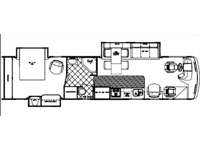 Friendship Trio 8409FS Floorplan