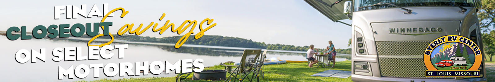 Final Closeout Savings on Motorhomes