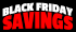 Black Friday Savings