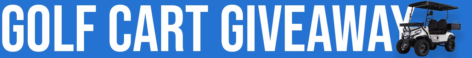 GOLF CART BANNER
