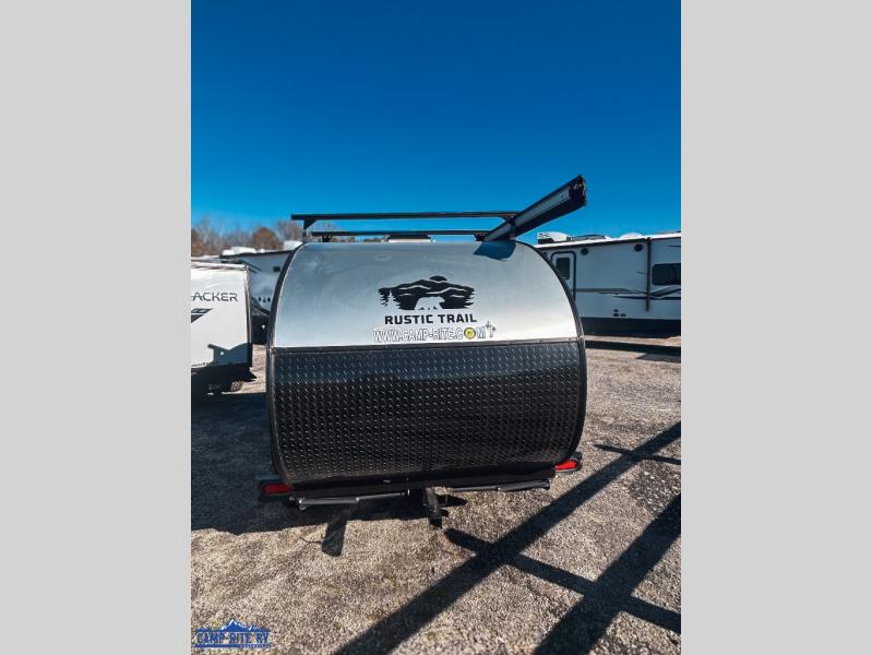 New 2024 Rustic Trail Grizzly Stealth OFF ROAD N/T Teardrop Trailer at ...