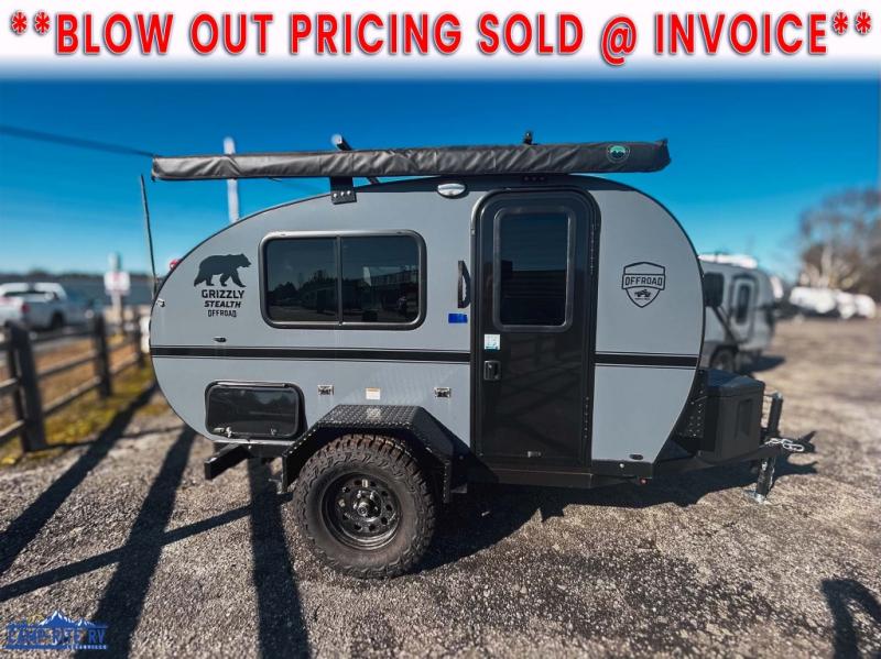 New 2024 Rustic Trail Grizzly Stealth OFF ROAD N/T Teardrop Trailer at ...