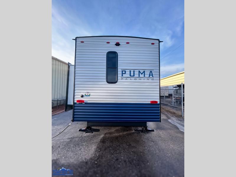 New 2025 Palomino Puma Destination 39DBT Destination Trailer at Camp