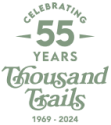 Celebrating 55 years Thousand Trails