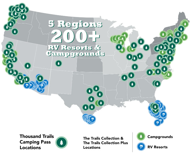 Thousand Trails Camping Pass