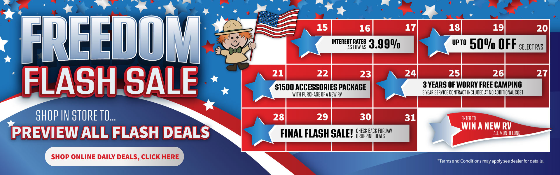 Freedom Flash Sale