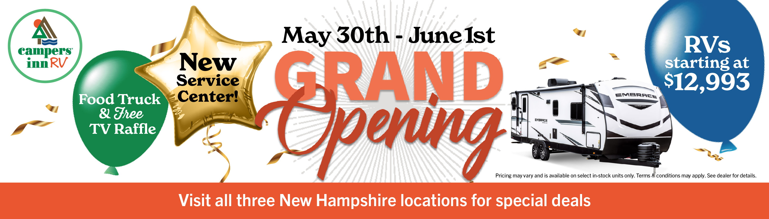Grand Opening Service Event