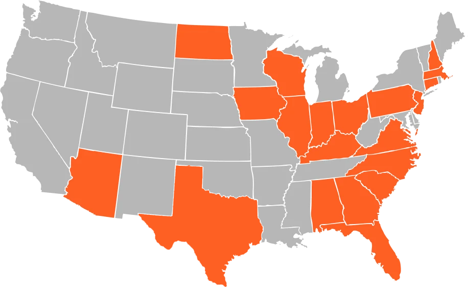 Map of Locations