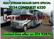 New 2024 Gulf Stream RV Conquest Class C 6320 image