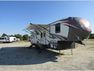 Left Front Corner - Awning Extended