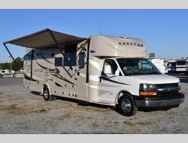 Left Front Corner - Awning Extended