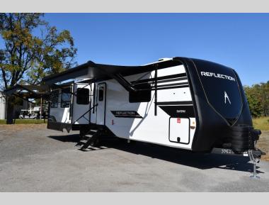 Left Front Corner - Awning and Slide-out Extended