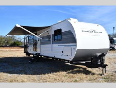 Left Front Corner - Awning Extended