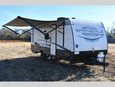 Left Front Corner - Awning Extended