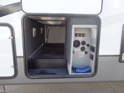 Front Storage with Access from Both Sides and Water Hook up