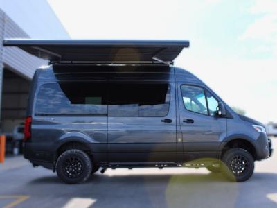 Entry side - awning out