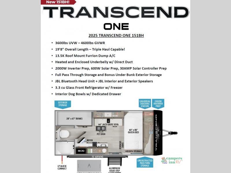 2025 Grand Design RV transcend one