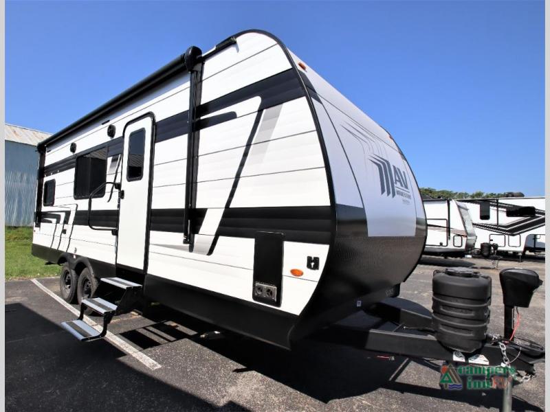 New 2025 Grand Design Momentum MAV 22MAV Toy Hauler Travel Trailer at Campers Inn Merrimack